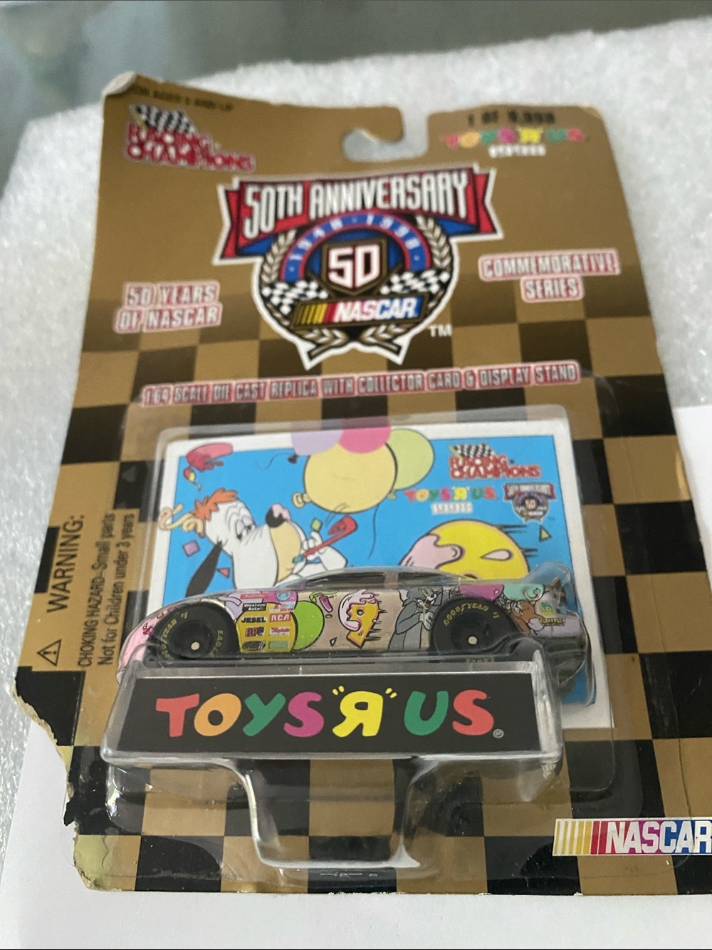 NASCAR 50th Anniversary Collectible Toy Car - Multi-Color